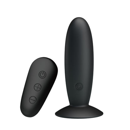 vibratore anale remote control raven nero mr play
