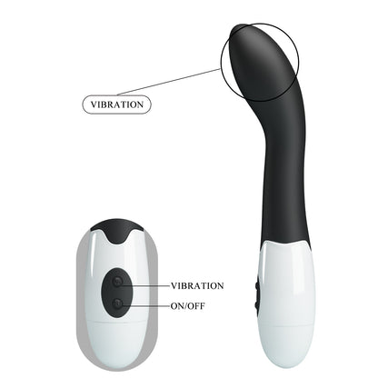 vibratore punto g bishop nero pretty love