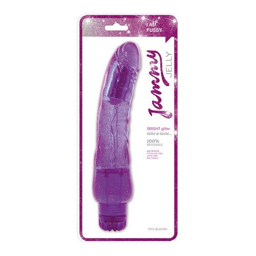 Vibratore Realistico Bright Glitter 24,5 cm