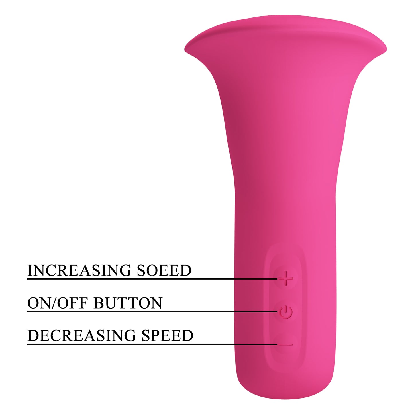 vibratore clitoride clyde fucsia pretty love