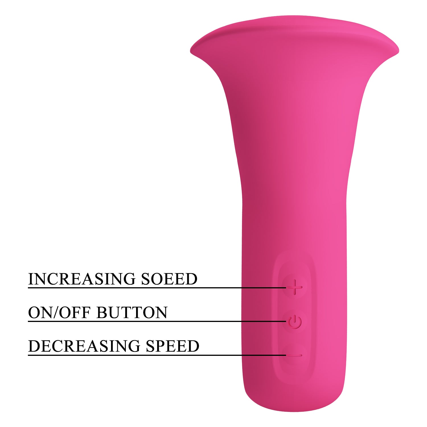 vibratore clitoride clyde fucsia pretty love
