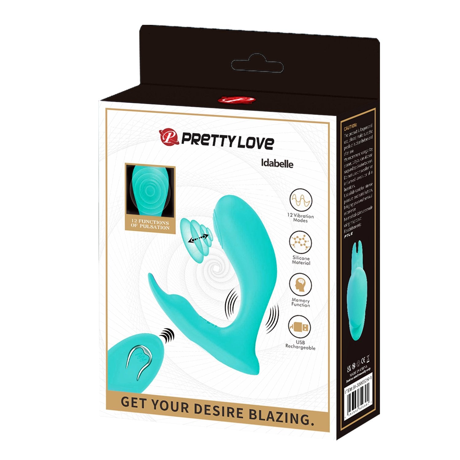 vibratore doppia stimolazione idabelle celeste pretty love