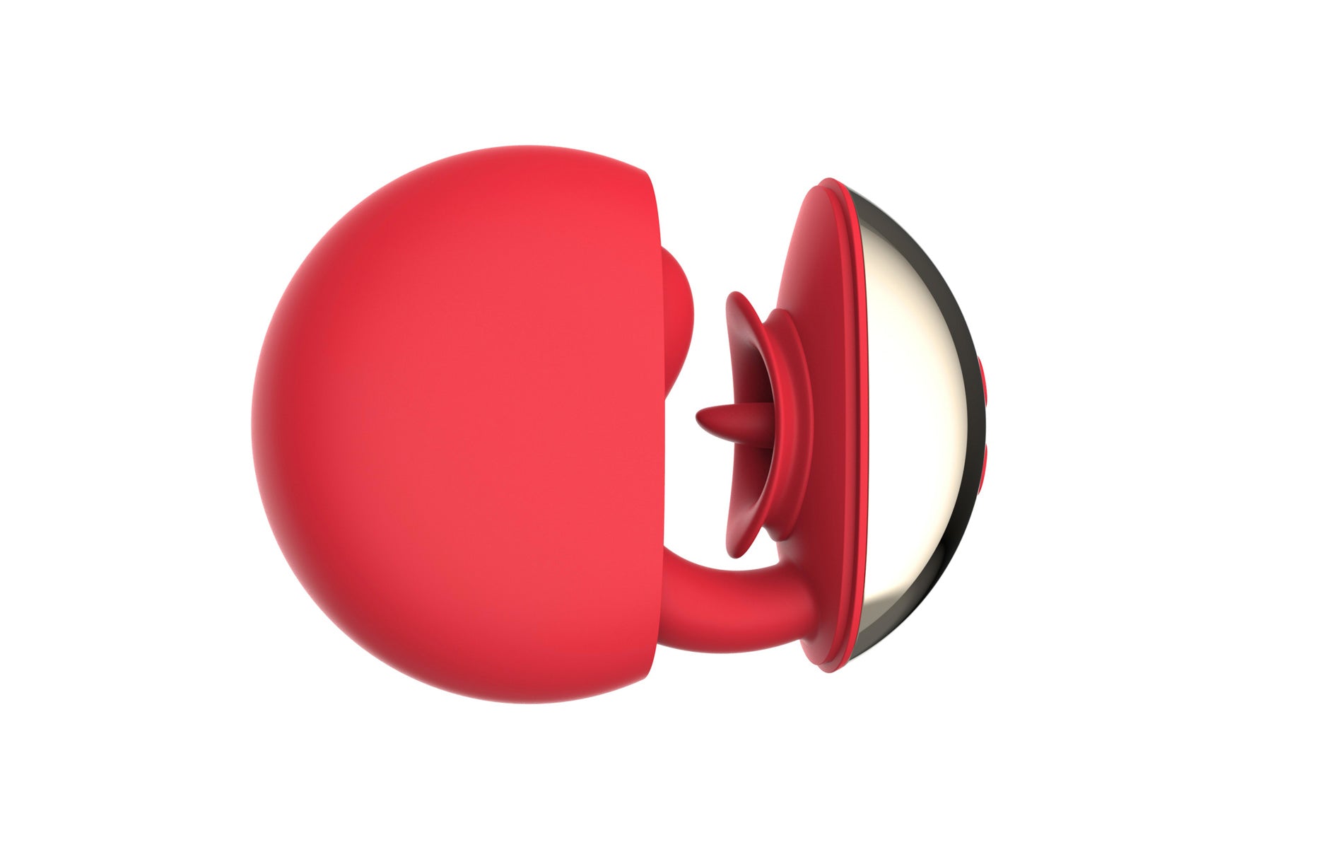 vibratore doppia stimolazione pulse rosso