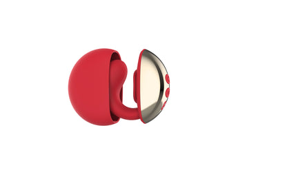 vibratore doppia stimolazione pulse rosso