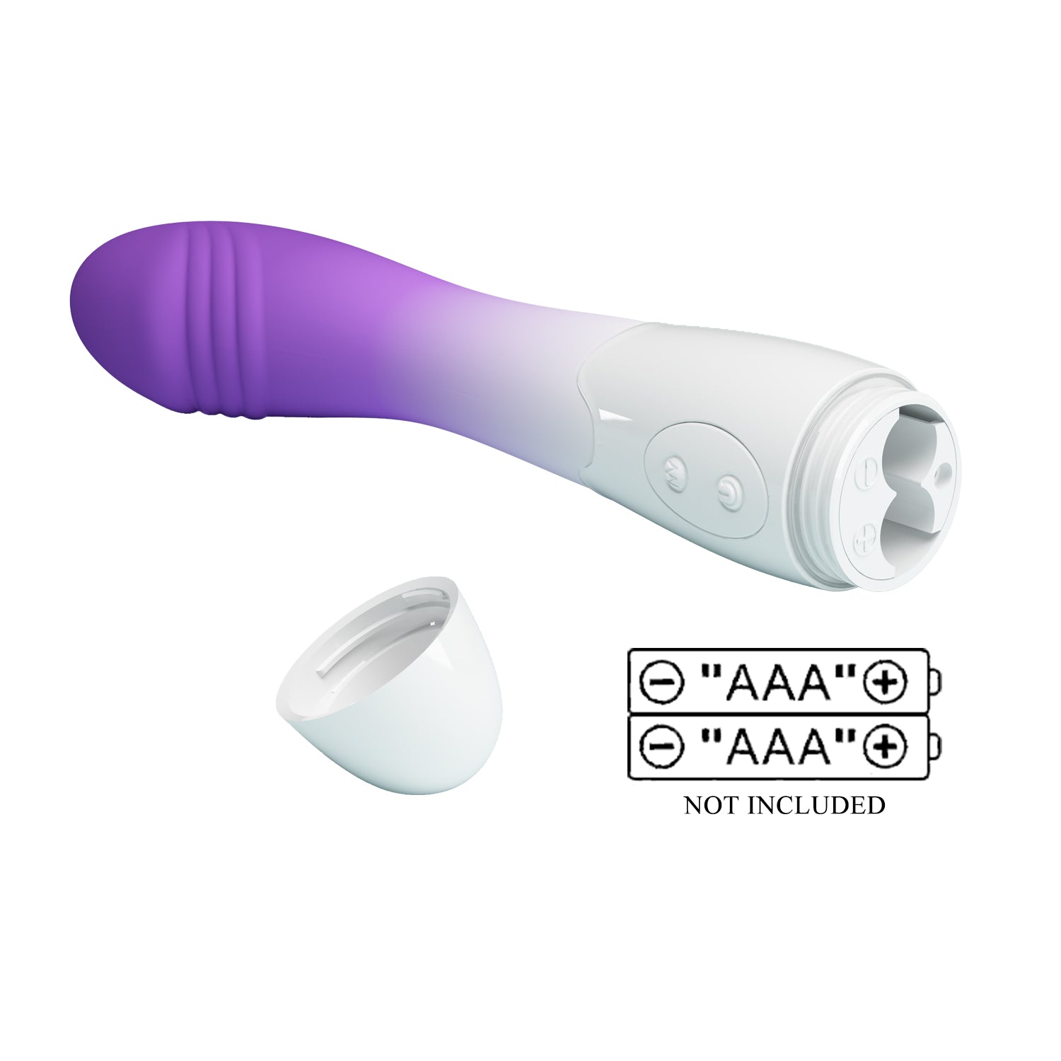 vibratore realistico elemental viola sfumato pretty love