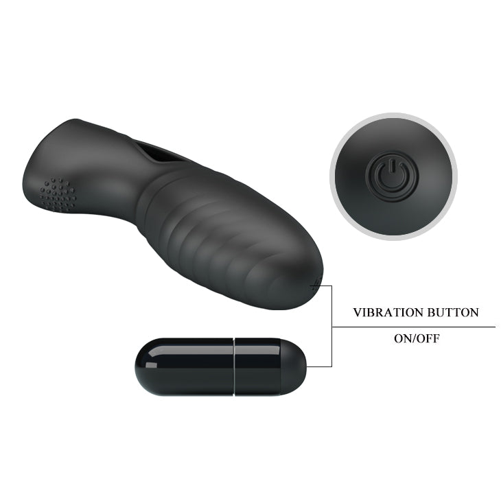 vibratore clitoride alan nero pretty love