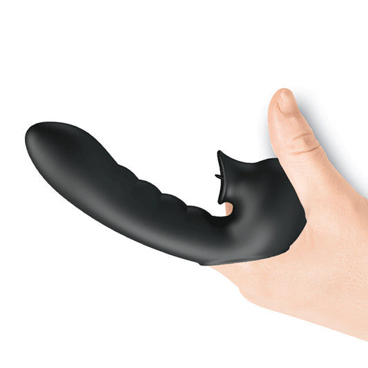 vibratore doppia stimolazione hobgoblin nero pretty love 