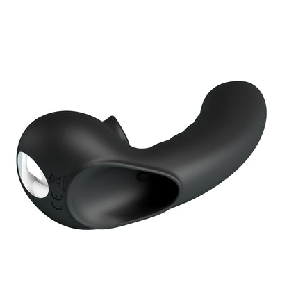 vibratore doppia stimolazione hobgoblin nero pretty love 