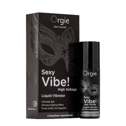 vibratore liquido sexy vibe high voltage 15ml orgie
