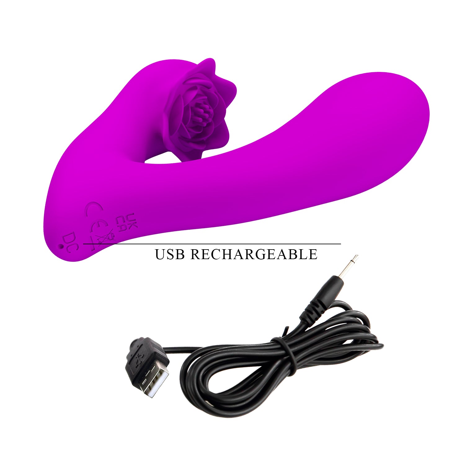 vibratore doppia stimolazione nadal fucsia baile