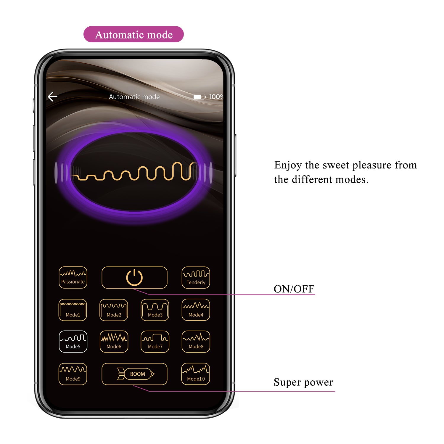 vibratore per coppia aari viola pretty love