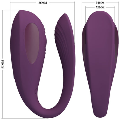 vibratore per coppia aari viola pretty love