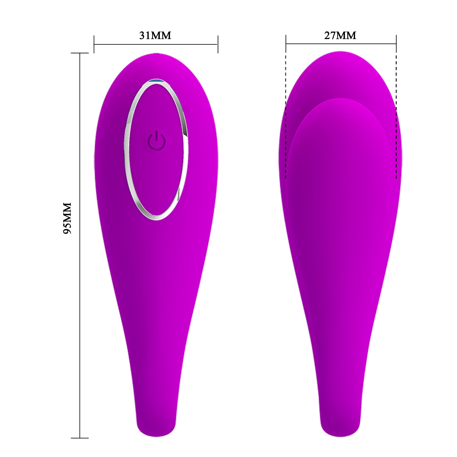 vibratore per coppia august fucsia pretty love