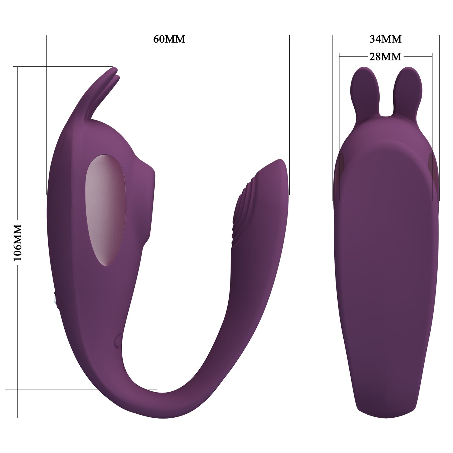 vibratore per coppia shey viola pretty love