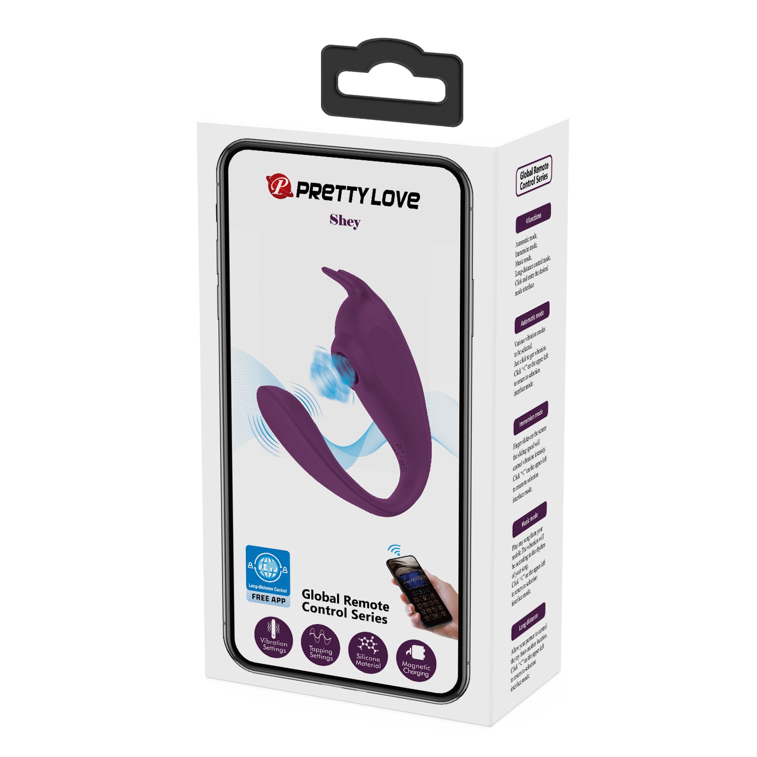 vibratore per coppia shey viola pretty love