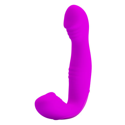 vibratore doppia stimolazione angelo fucsia pretty love