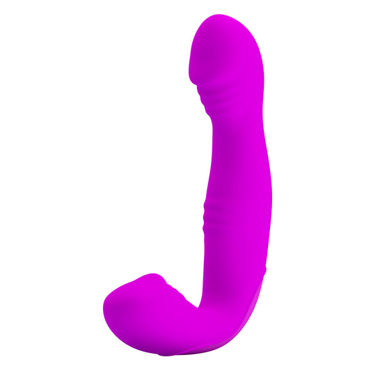 vibratore doppia stimolazione angelo fucsia pretty love