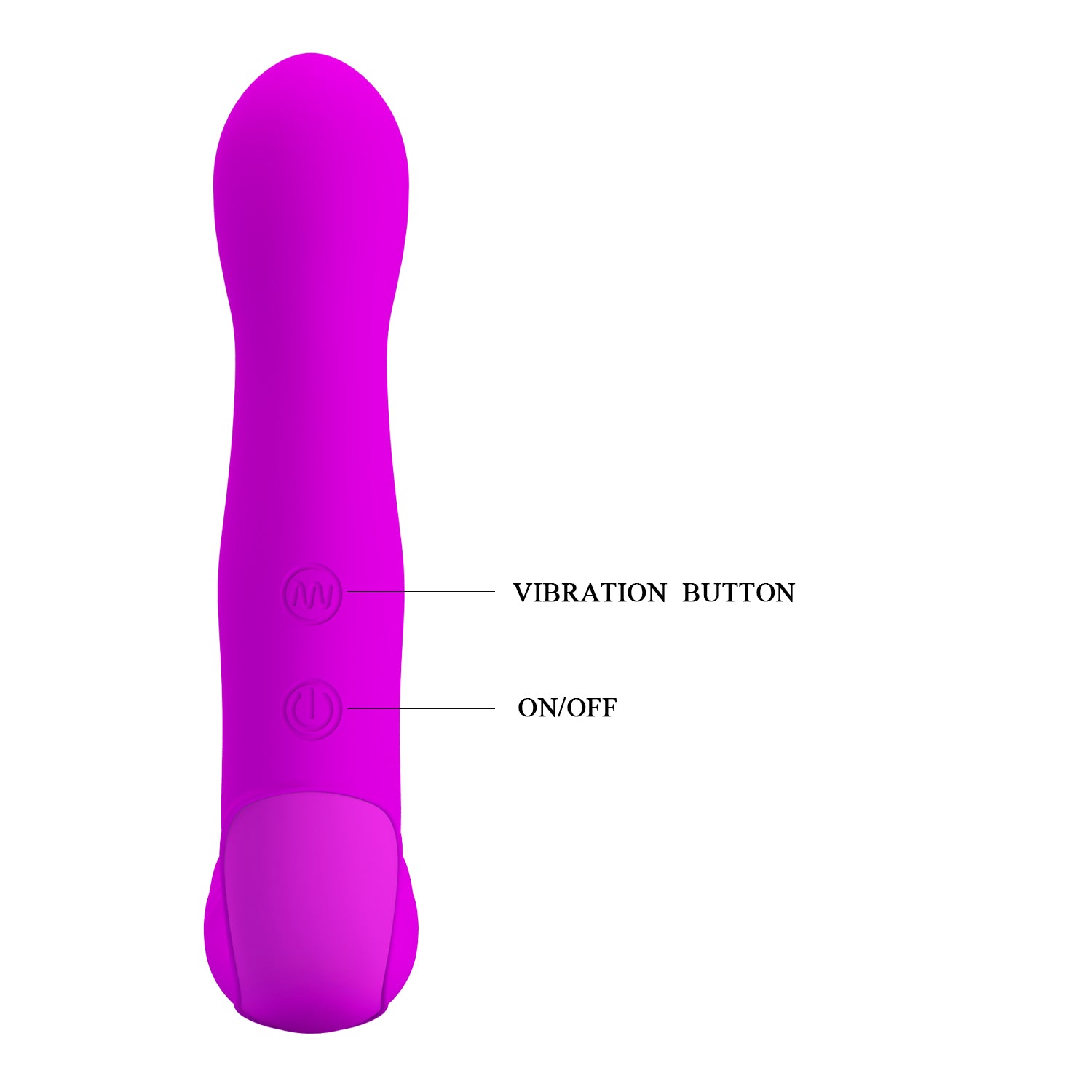 vibratore doppia stimolazione angelo fucsia pretty love