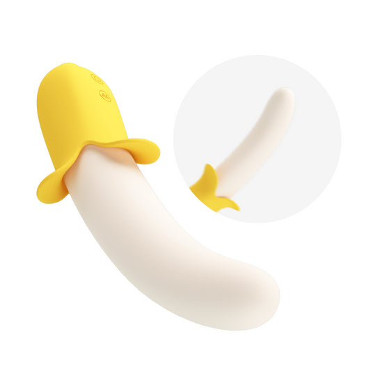vibratore punto g banana geek giallo pretty love