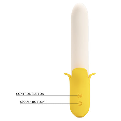 vibratore punto g banana geek giallo pretty love