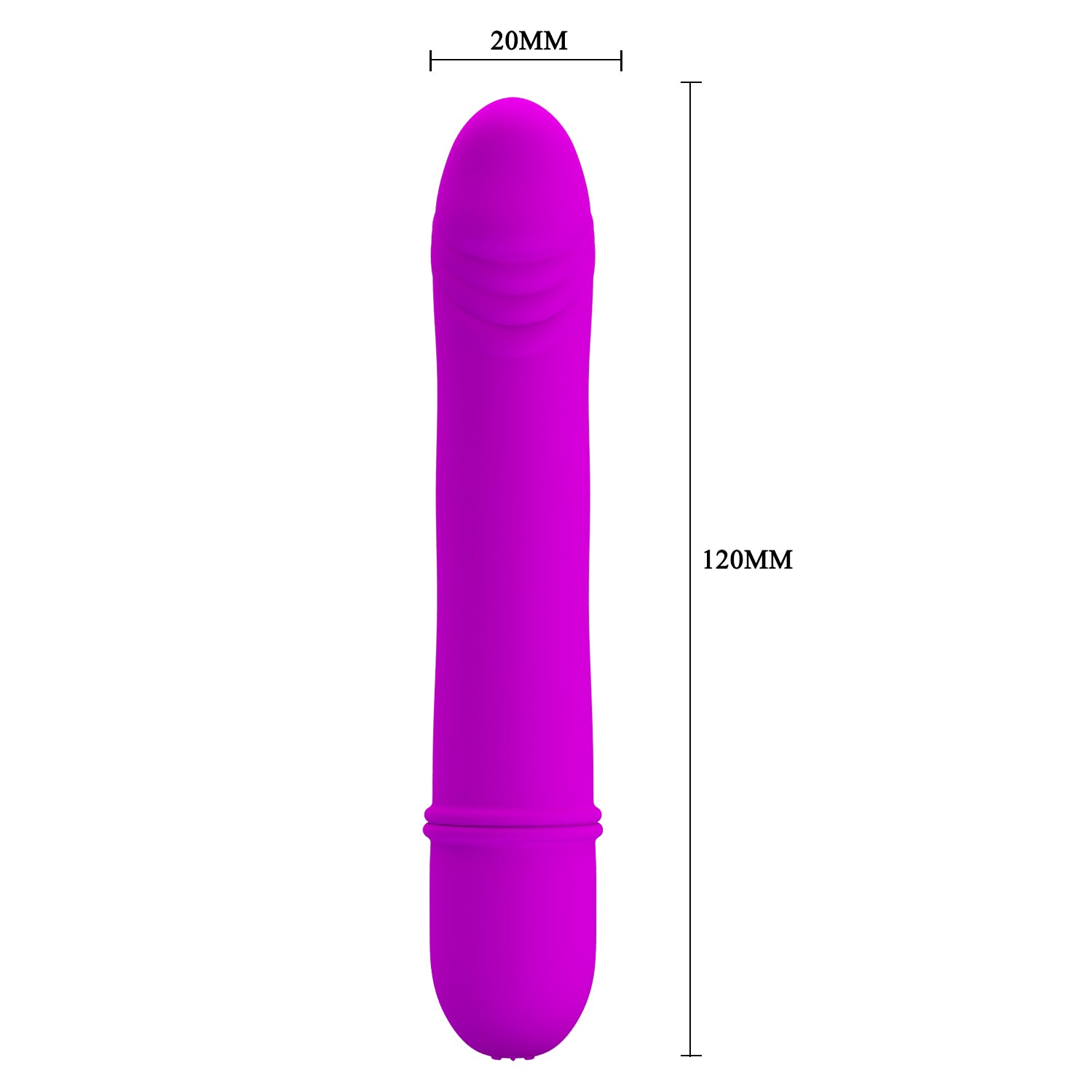 vibratore realistico beck fucsia pretty love