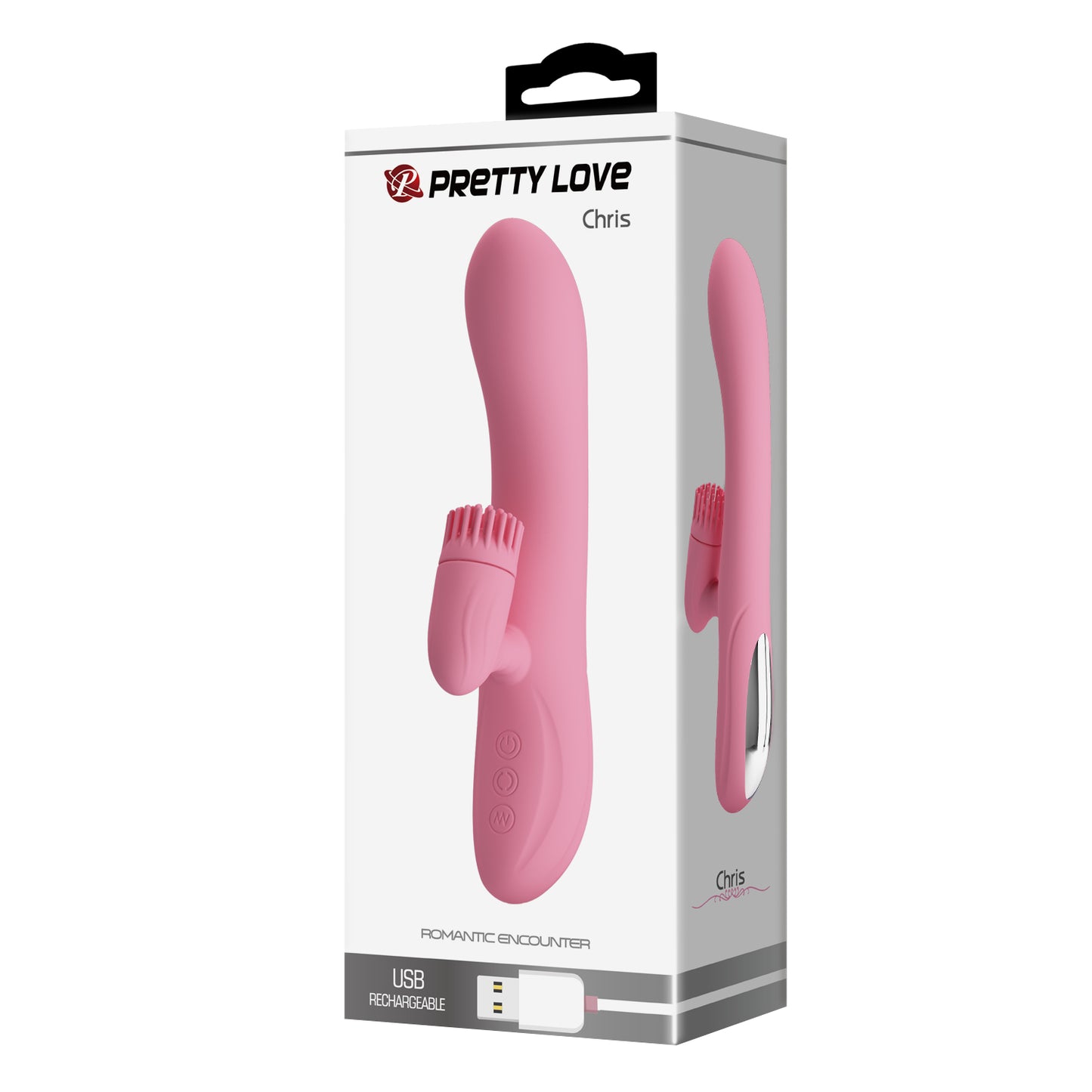 vibratore rabbit chris rosa pretty love
