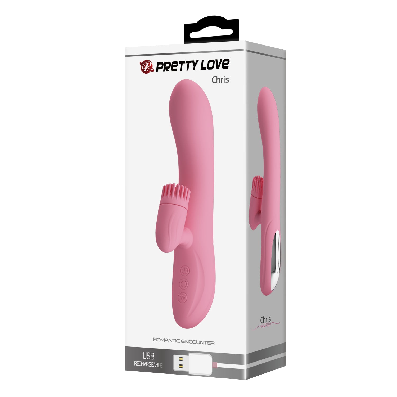 vibratore rabbit chris rosa pretty love