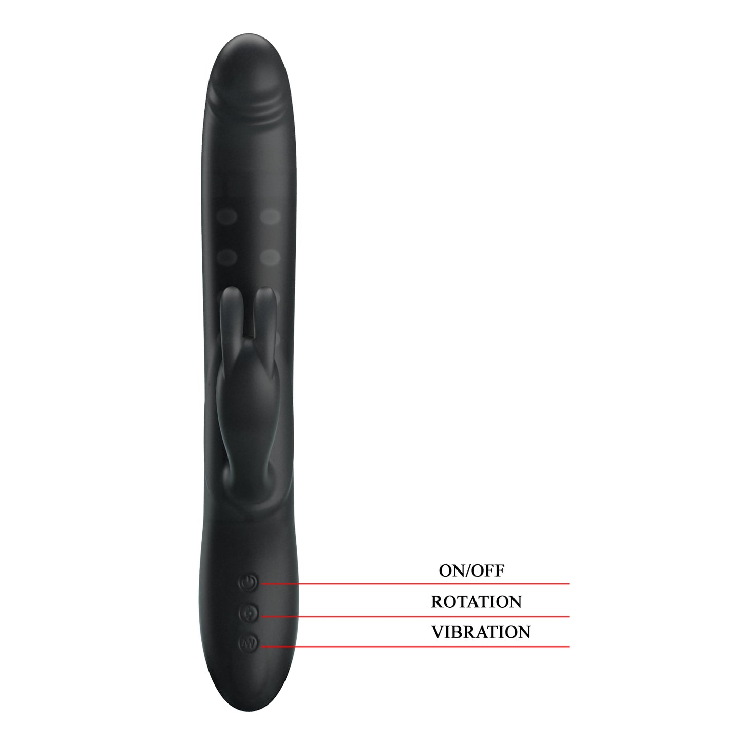 vibratore rabbit colin nero pretty love
