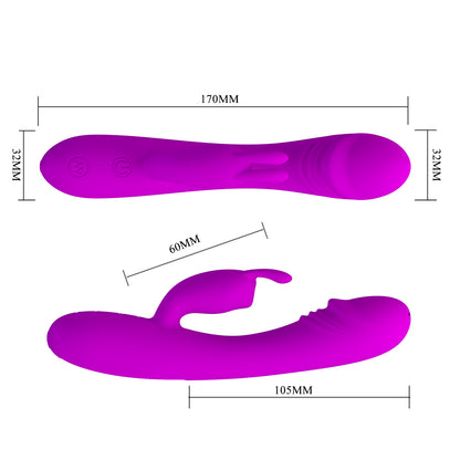 vibratore rabbit hunter fucsia pretty love