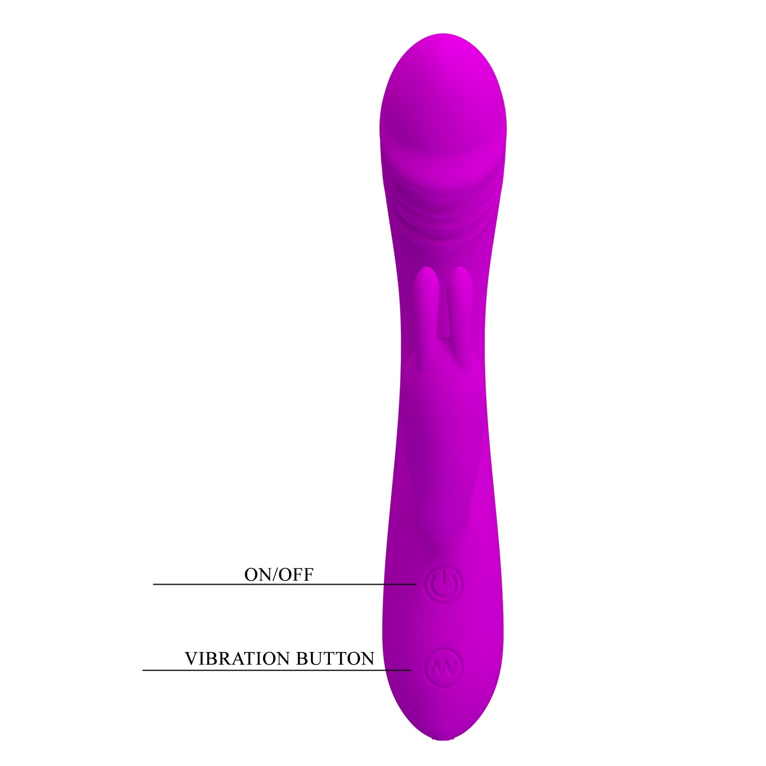 vibratore rabbit hunter fucsia pretty love