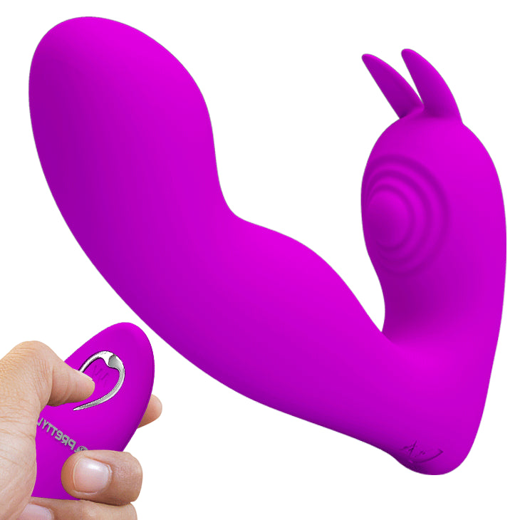 vibratore doppia stimolazione josephine fucsia pretty love