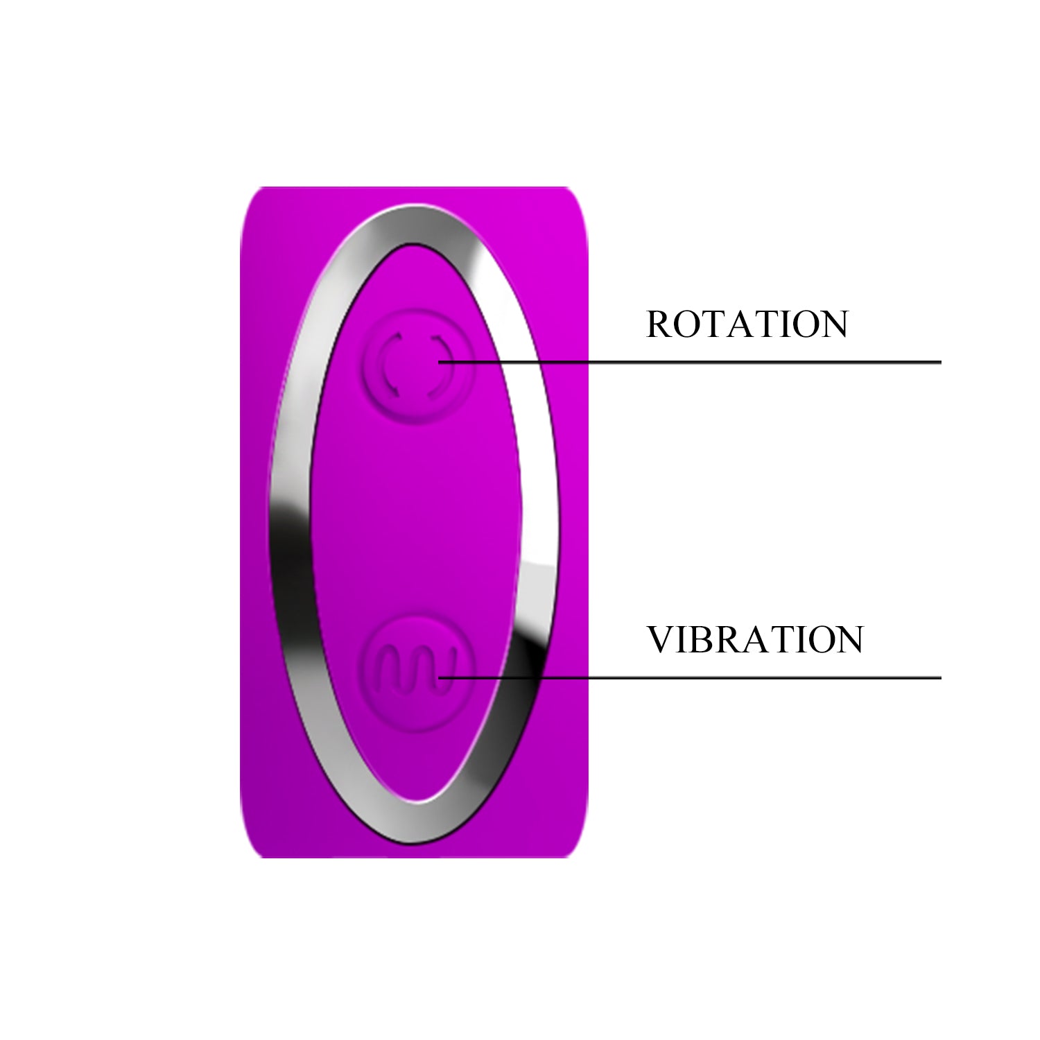 vibratore rabbit magic tongue fucsia pretty love