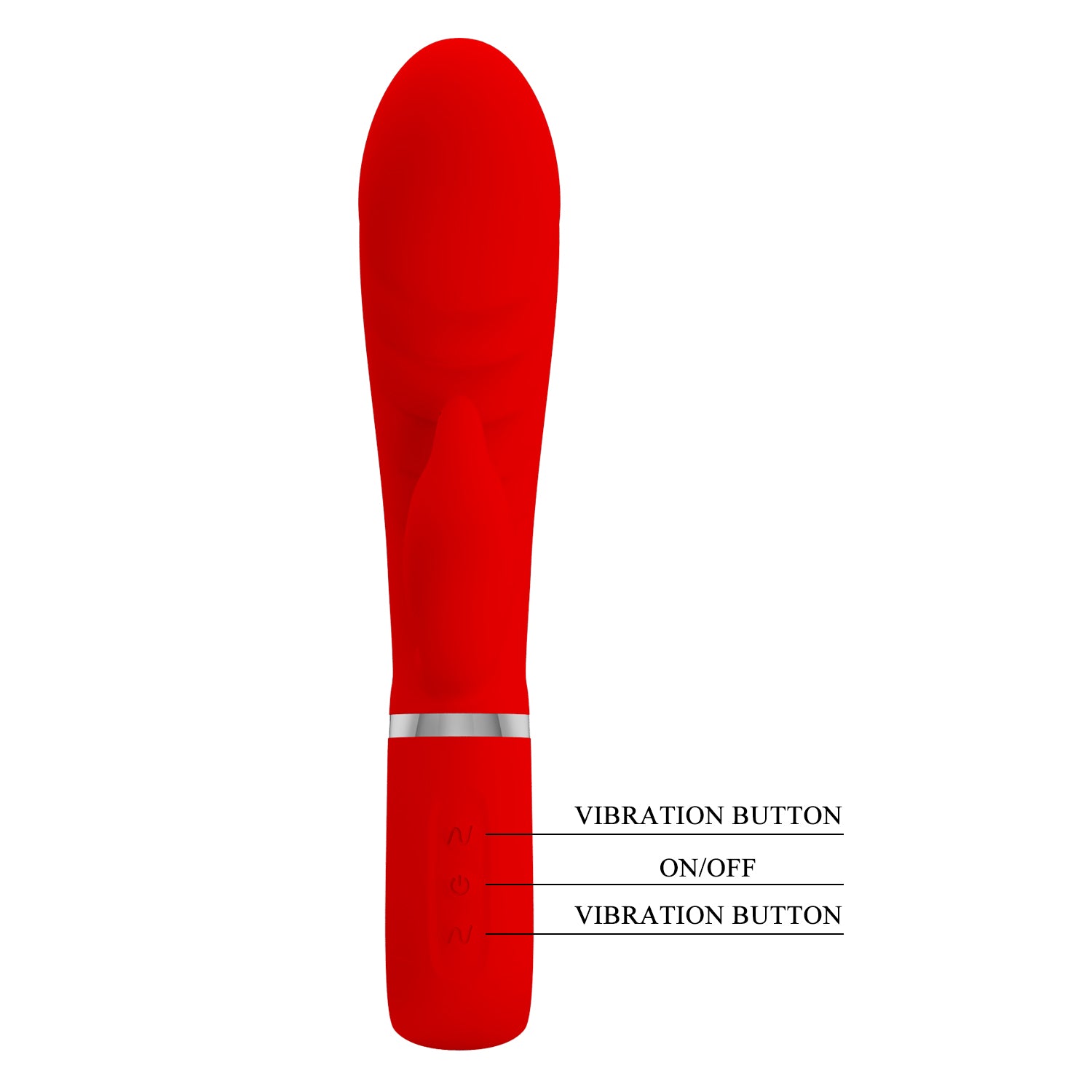 vibratore rabbit prescott rosso pretty love