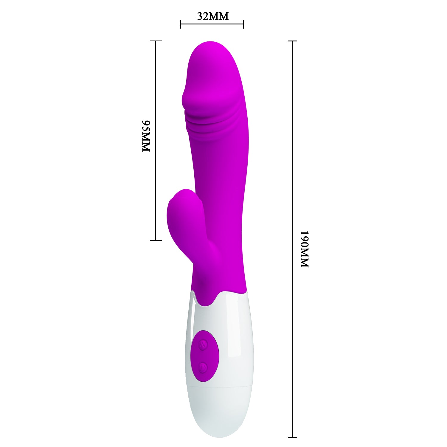 vibratore rabbit snappy fucsia pretty love