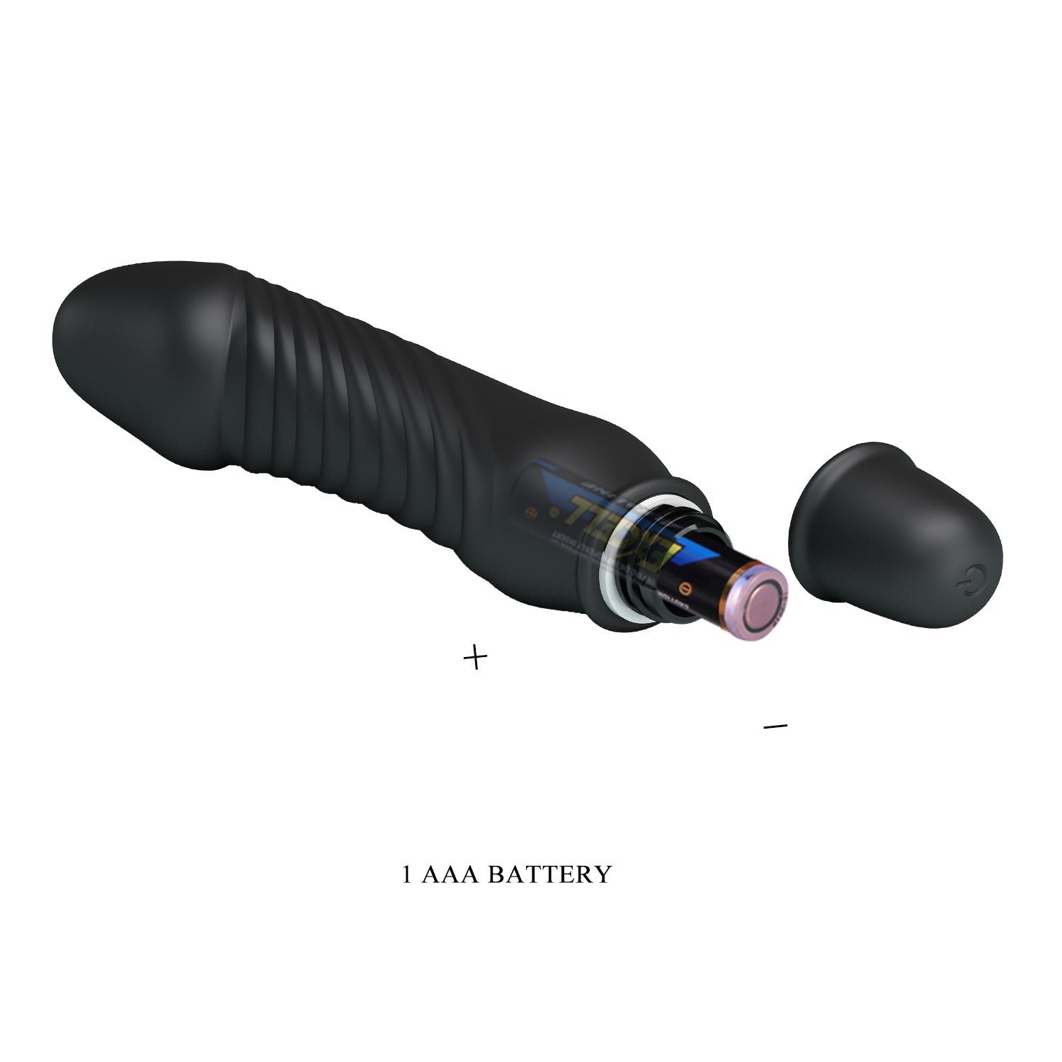 vibratore realistico steve nero pretty love