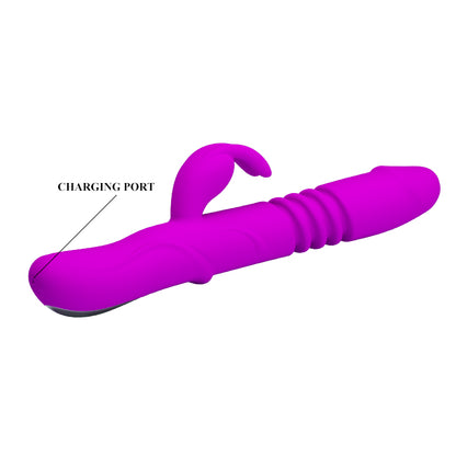 vibratore rabbit ward fucsia pretty love