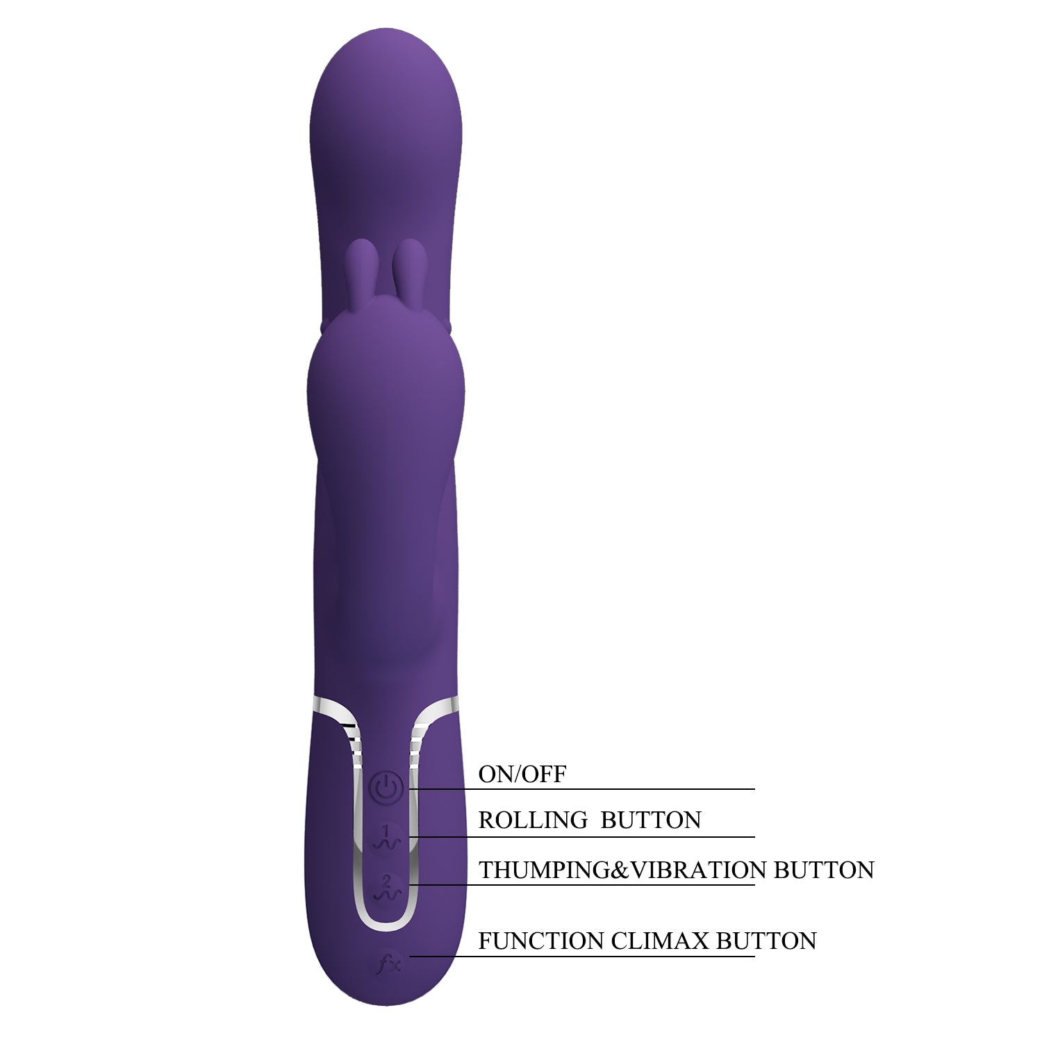 vibratore rabbit cammy viola pretty love