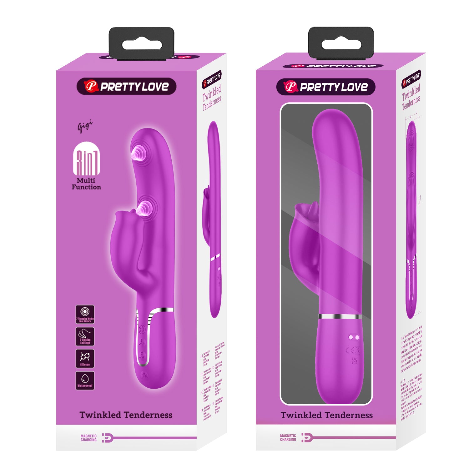 vibratore rabbit gigi fucsia pretty love