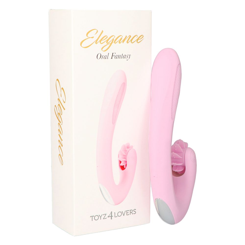Oral fantasy rabbit vibrator