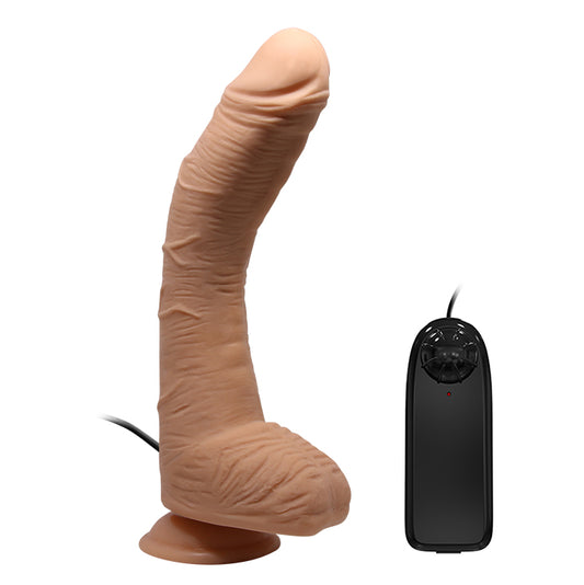 dildo xxl beautiful vibrant sickle rosa flesh baile