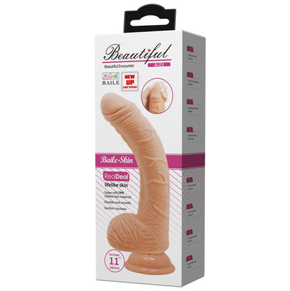 dildo xxl beautiful vibrant sickle rosa flesh baile