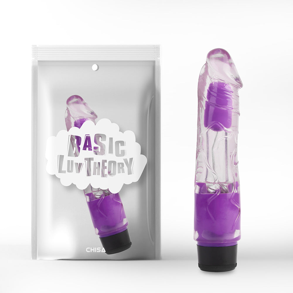 vibratore realistico exciting vibes viola chisa