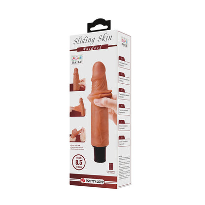 vibratore realistico waldorf marrone chiaro pretty love