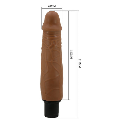 vibratore realistico waldorf marrone chiaro pretty love