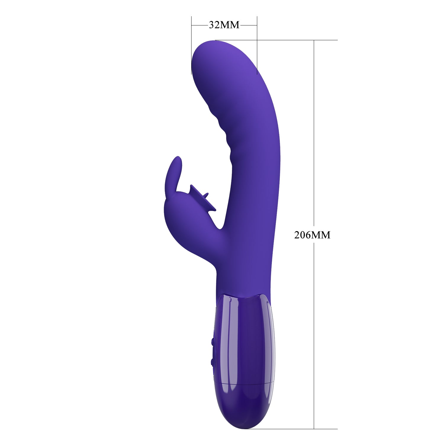 vibratore rabbit cerberus viola pretty love