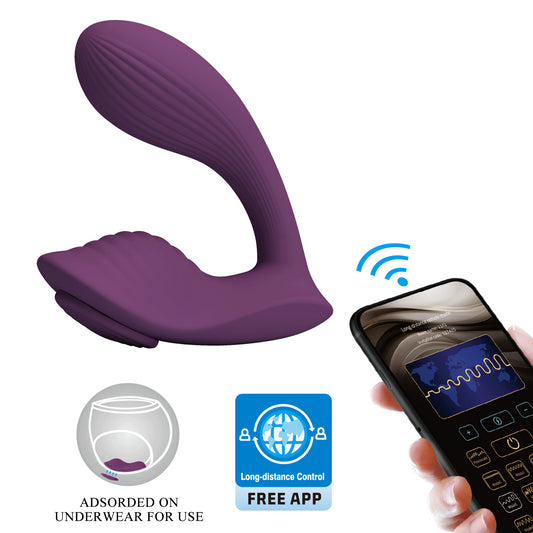 vibratore doppia stimolazione franz viola pretty love