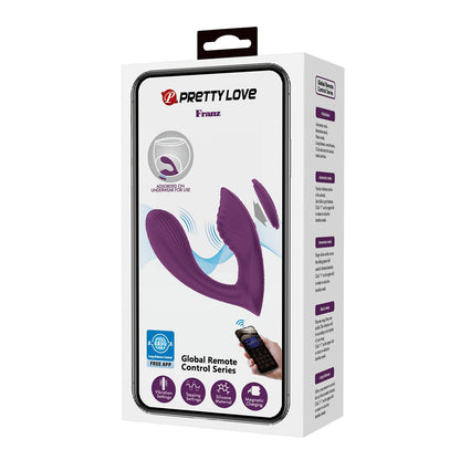 vibratore doppia stimolazione franz viola pretty love