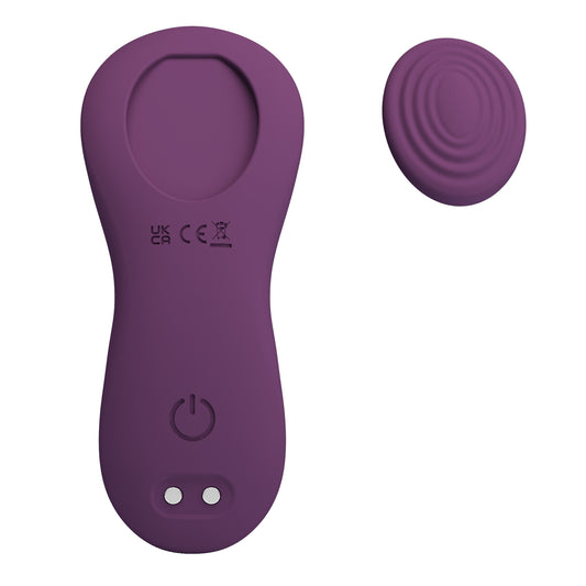 vibratore clitoride mane viola pretty love