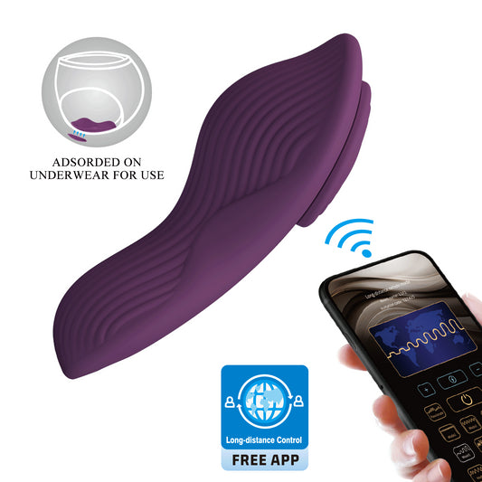 vibratore clitoride mane viola pretty love