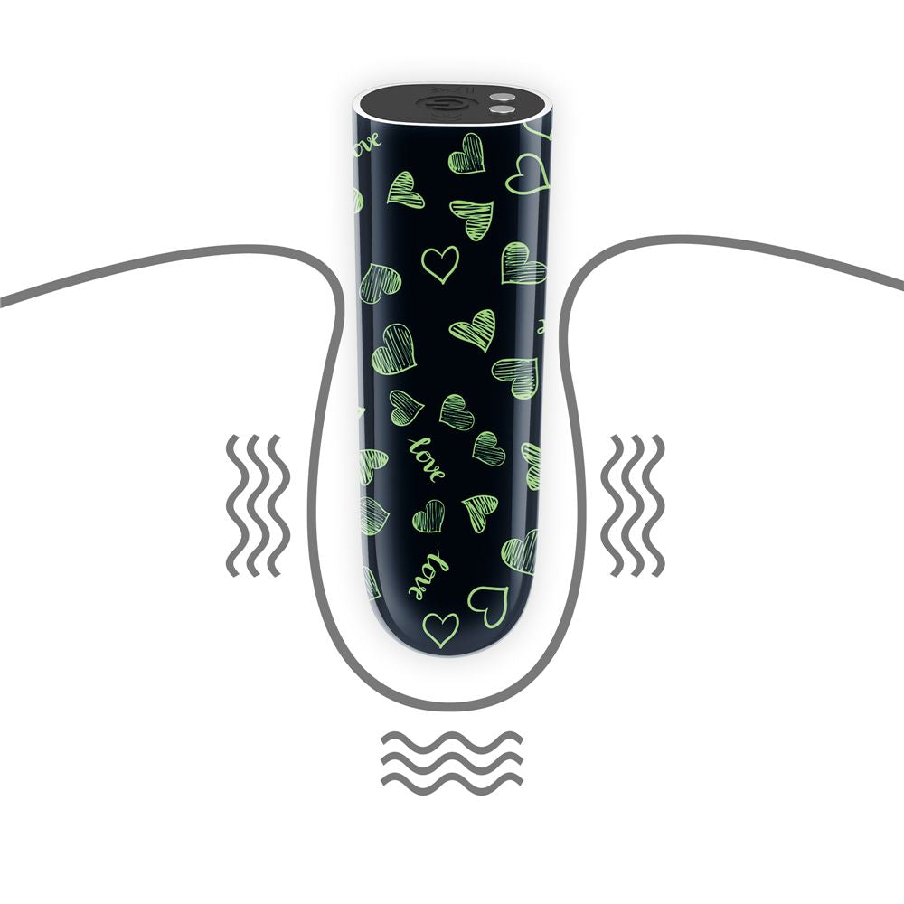Vibratore Clitoride Glow in the Dark Massager